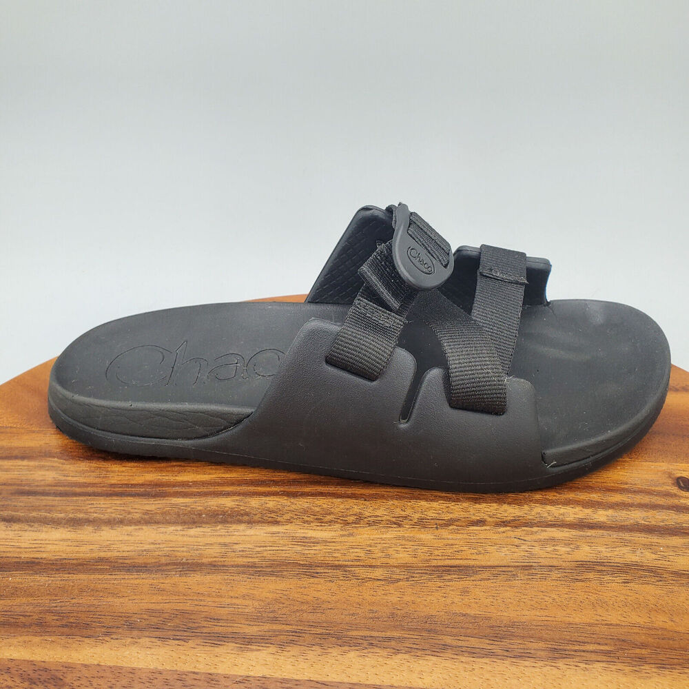 Chaco Chillos Sandals Kids 6 Black Comfort Outdoor Slip On Adjustable Slides